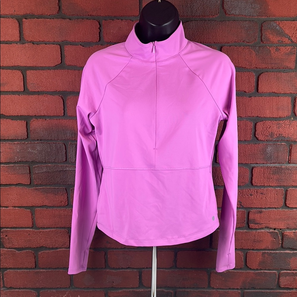 Apana Quarter Zip Womens Small Pink